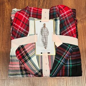 Victoria's Secret Multicolor Plaid Flannel Pajama Set